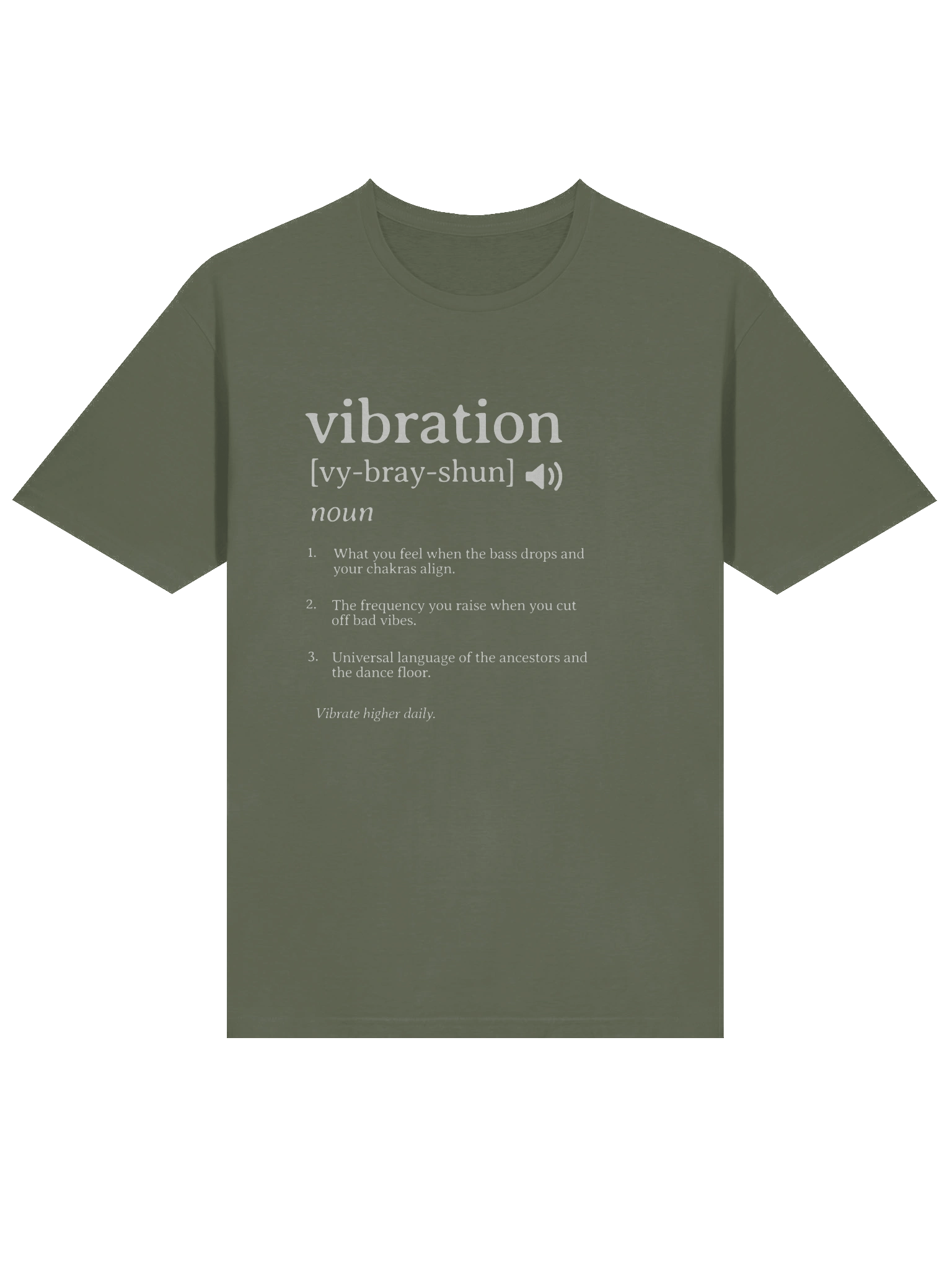 Vibration Definition Unisex T-Shirt product image (14)