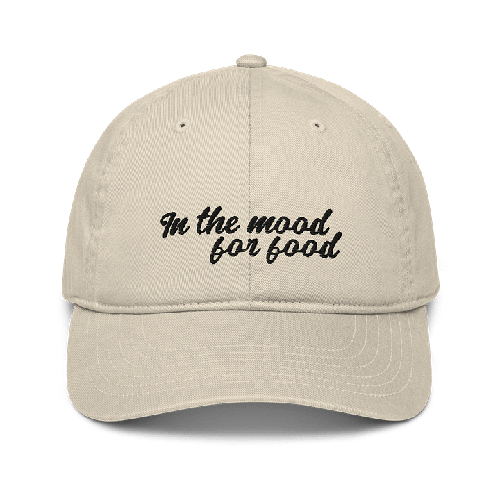 In The Mood For Food | Organic Dad Hat – Black Pepper product image (1)