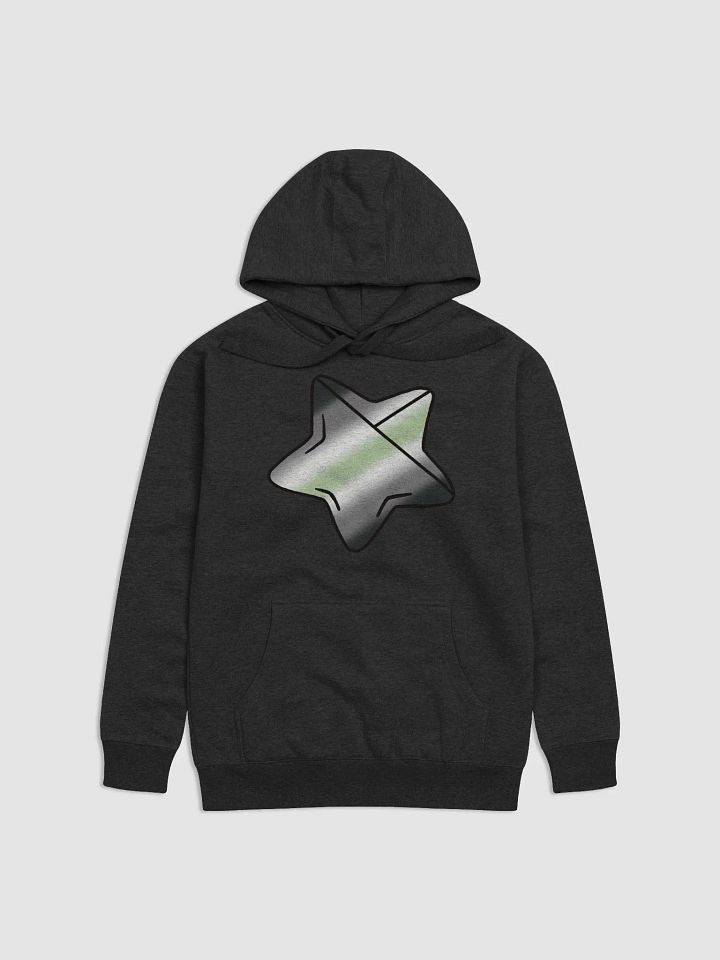 Agender Pride Folding Star Hoodie product image (8)
