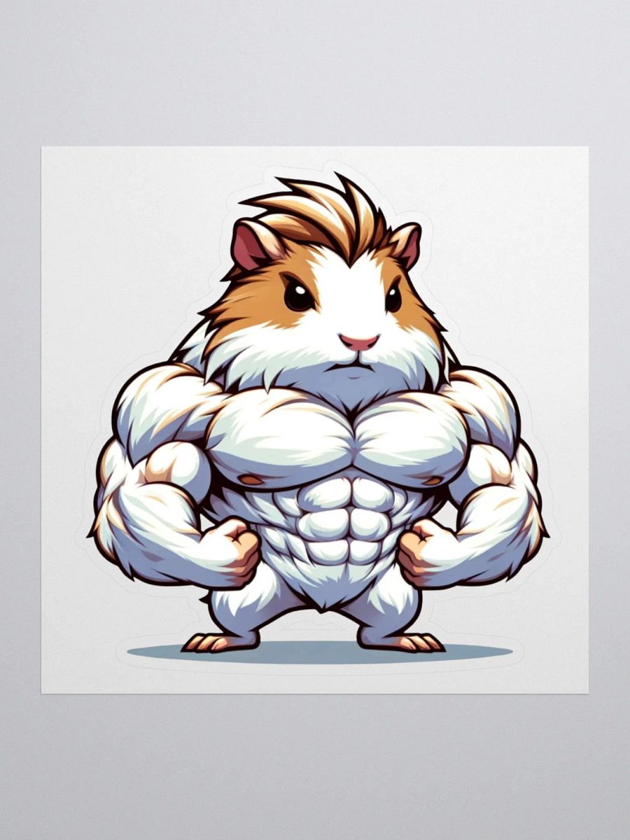 Buff Guinea Pig Sticker product image (1)