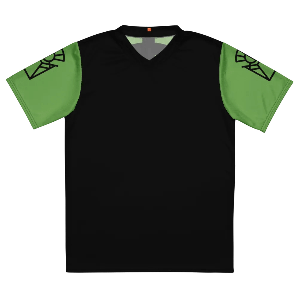 Reverence Icon / MO Unisex Sports Jersey / Black + Olive product image (6)