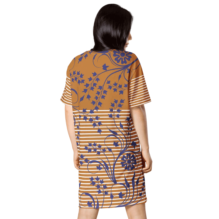 Floral Fusion T-Shirt Dress product image (2)