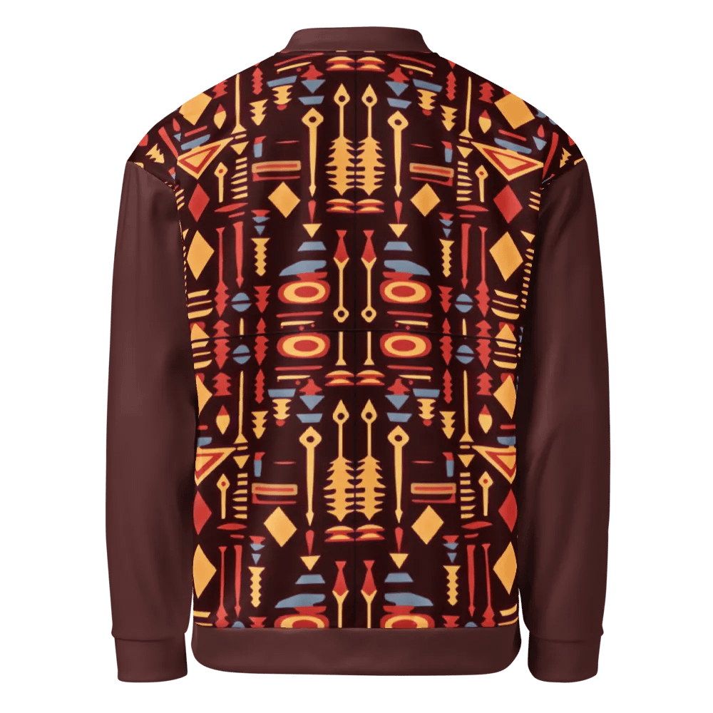 Ethnic Symmetry Custom Bomber Jacket product image (2)