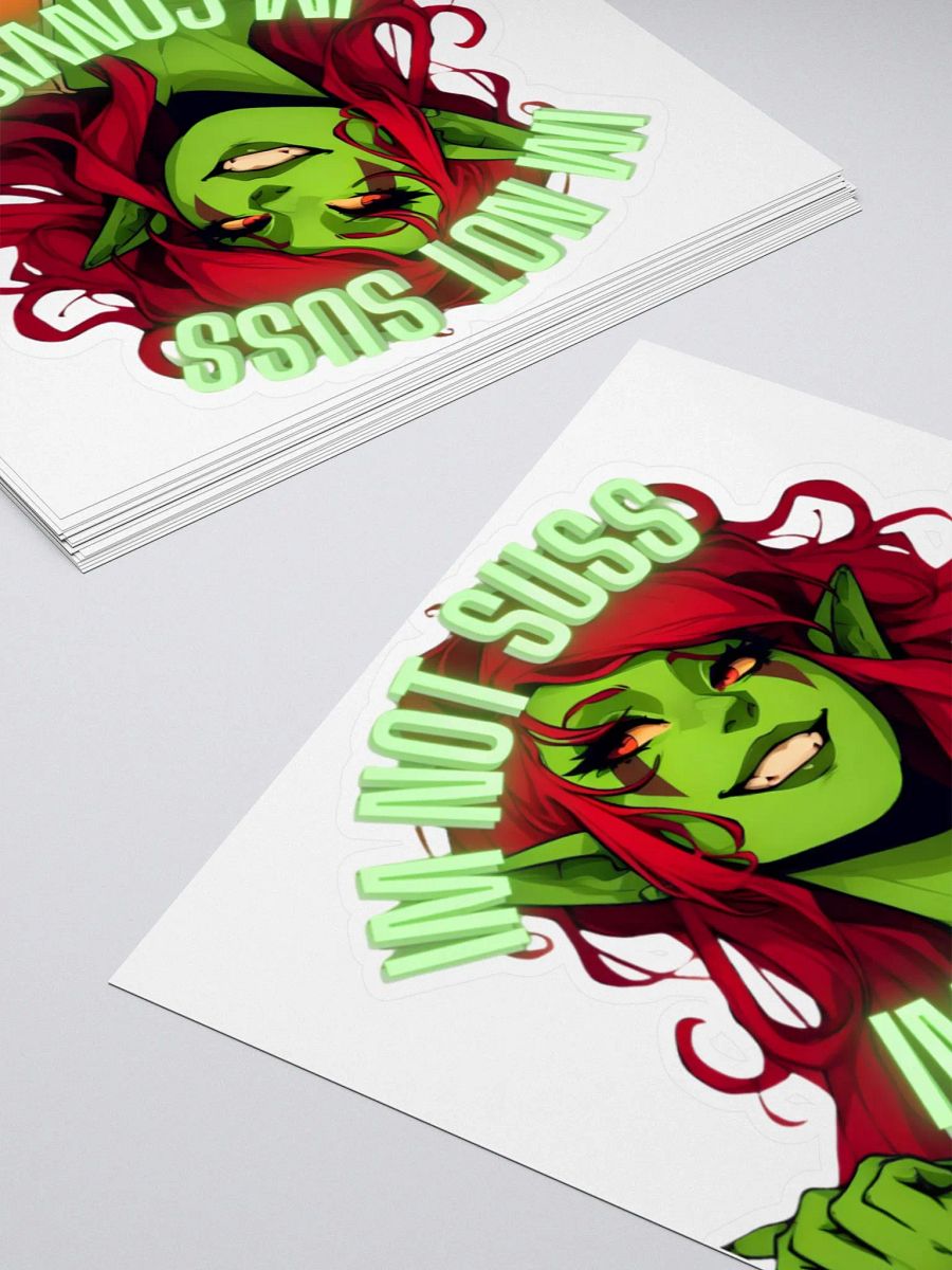 I'm Not Suss, I'm Convicted Sticker product image (11)