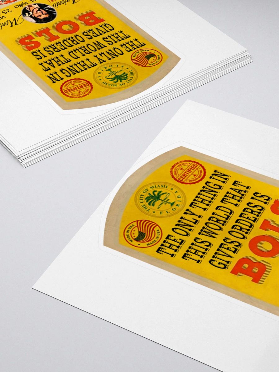 Antonio Montana's BOLS Gin Kiss Cut Stickers product image (4)