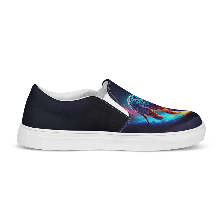 Colorful Leopard All Over Print Slip On Shoes product image (11)