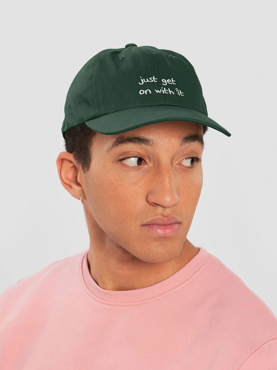 'Just Get On With It' Cap product image (12)