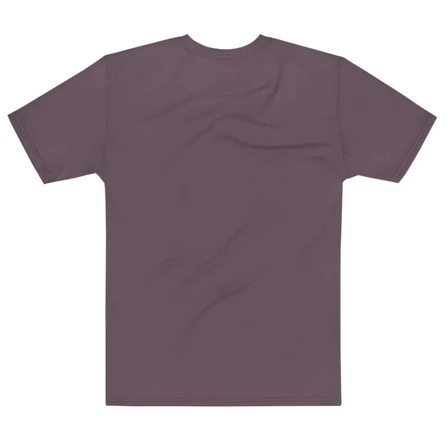 Plain Mauve Soft Summer Men's Crewneck Polyester Heavyweight Premium T-Shirt by Treasure Pie product image (7)