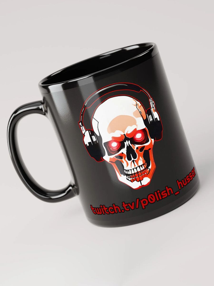 Channel Emote Mug: Skull DJ & Evil Smile 11oz product image (1)