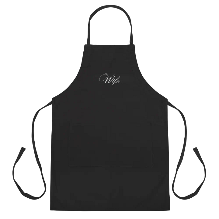 Apron - Wife - on Black product image (2)