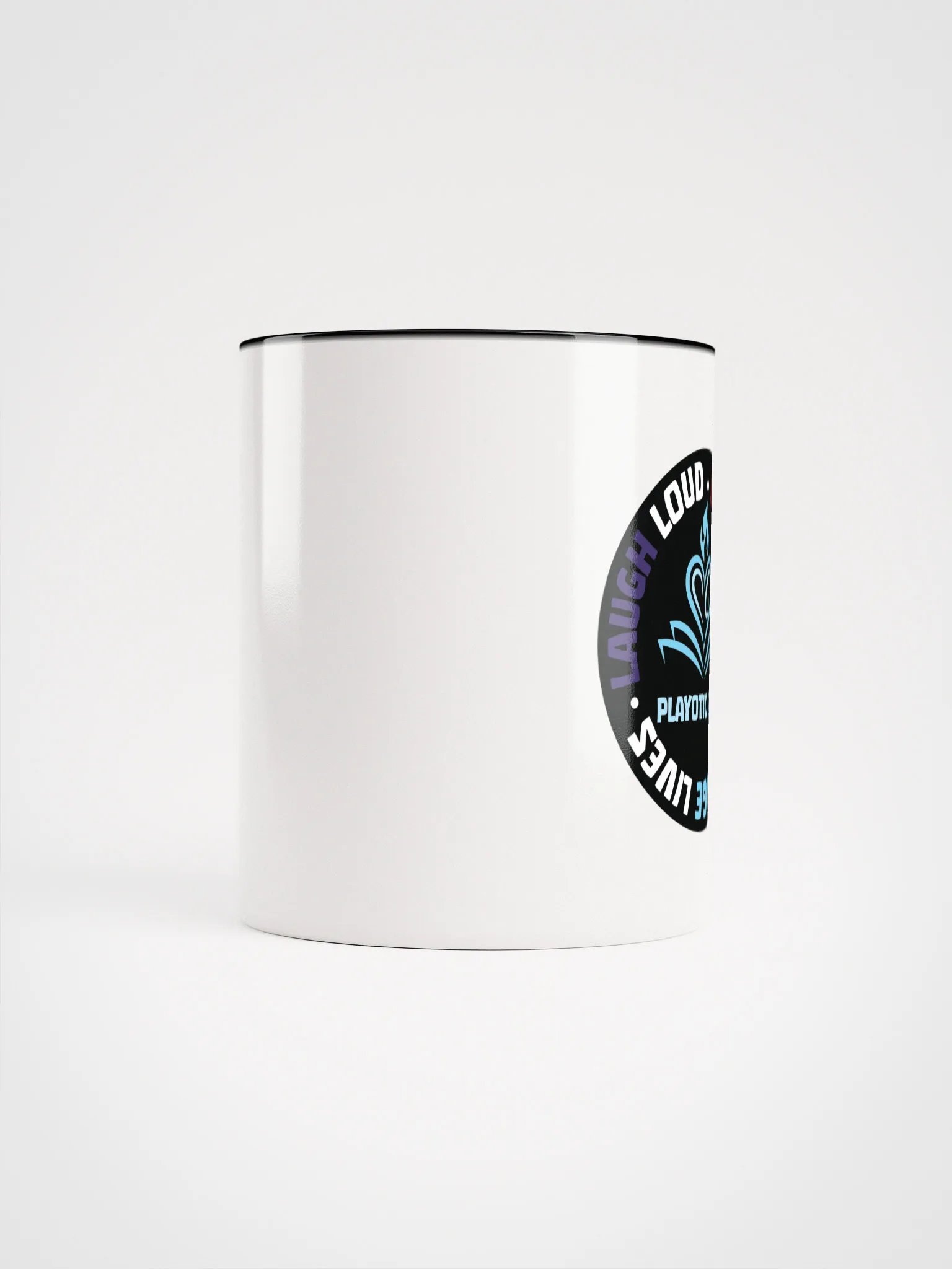 Laugh Loud, Love Hard, Change Lives Mug with Color Inside (Microwave & Dishwasher Safe) product image (9)