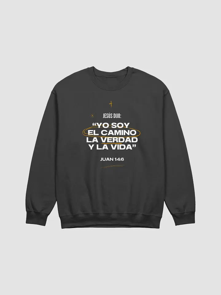 Sudadera Unisex Cuello Redondo | Juan 14:6 product image (17)