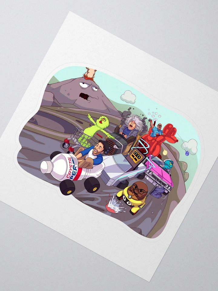 Mr. DeMaio Kart Sticker! product image (2)