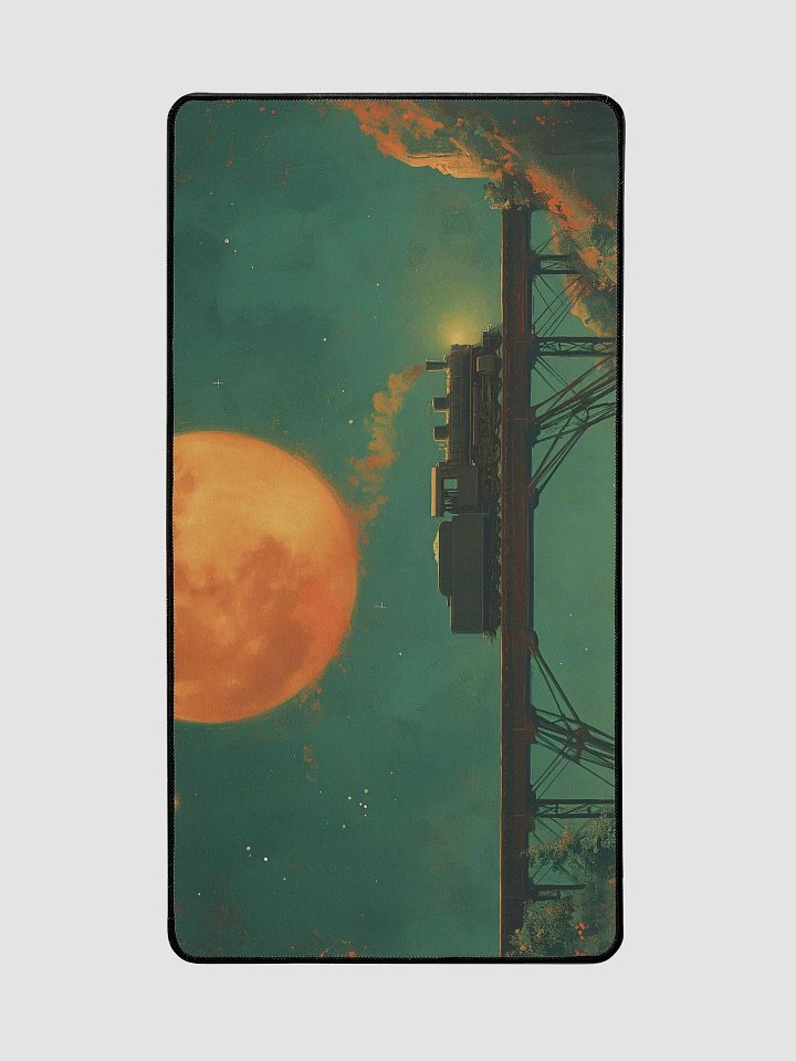 Solitary Rails - Desk Mat product image (2)