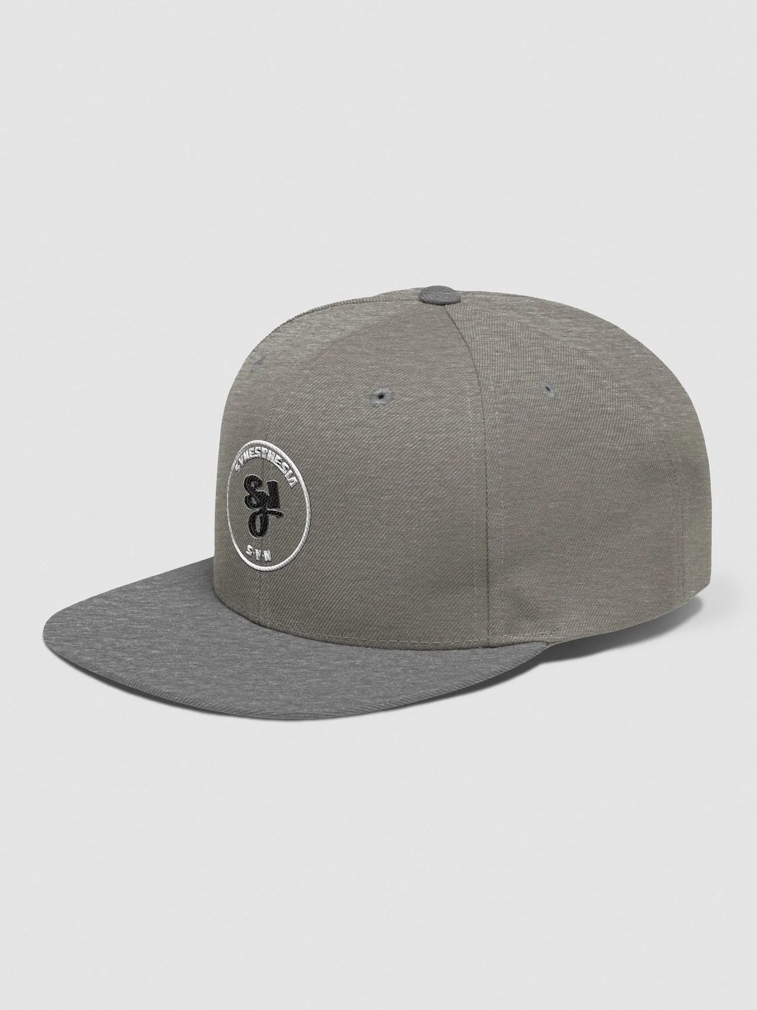 Syn B/W Circle Wool Snapback product image (1)