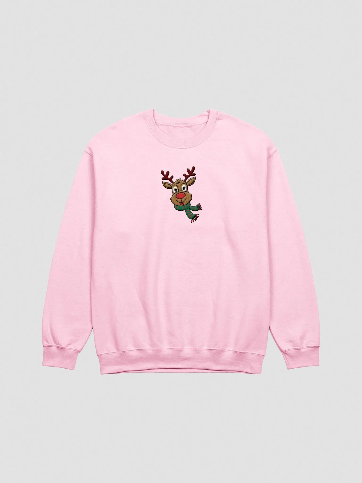 Christmas Reindeer Sweatshirt | Embroidered Edition product image (1)