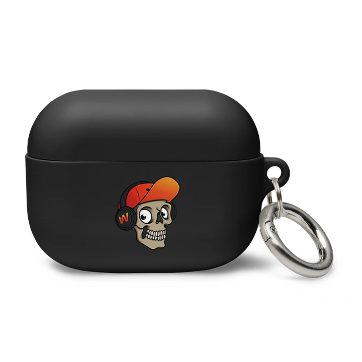 Woolfener Skull Logo AirPods Case product image (1)