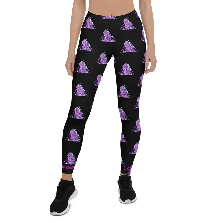 I Like Rocks Print Leggings product image (1)