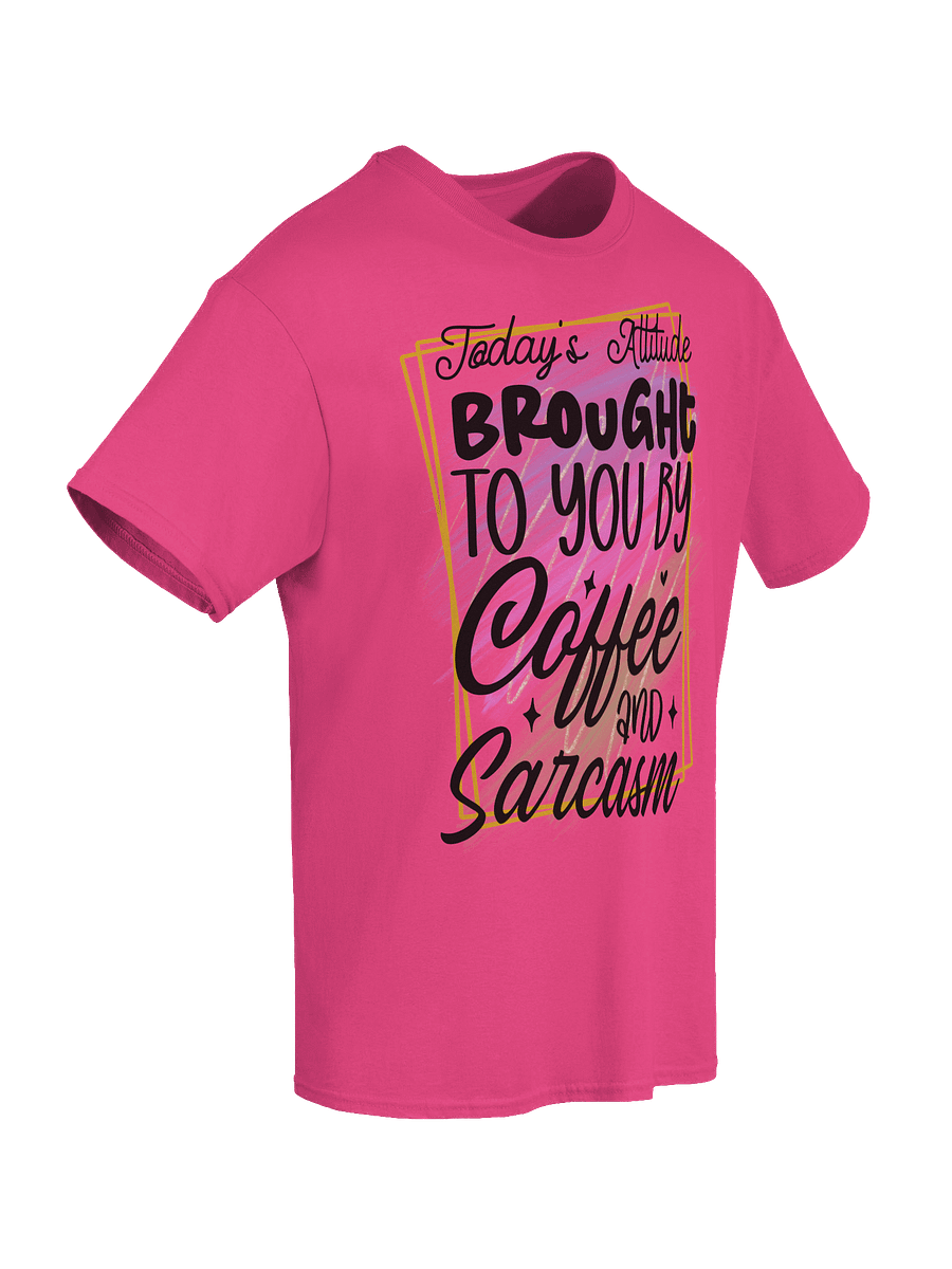 Coffee & Sarcasm Vibes Tee product image (62)