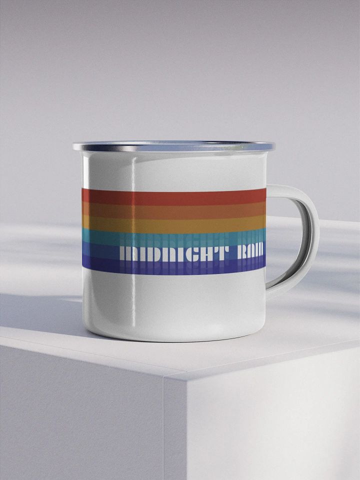 Sunshine/Midnight Rain - Enamel Mug product image (1)