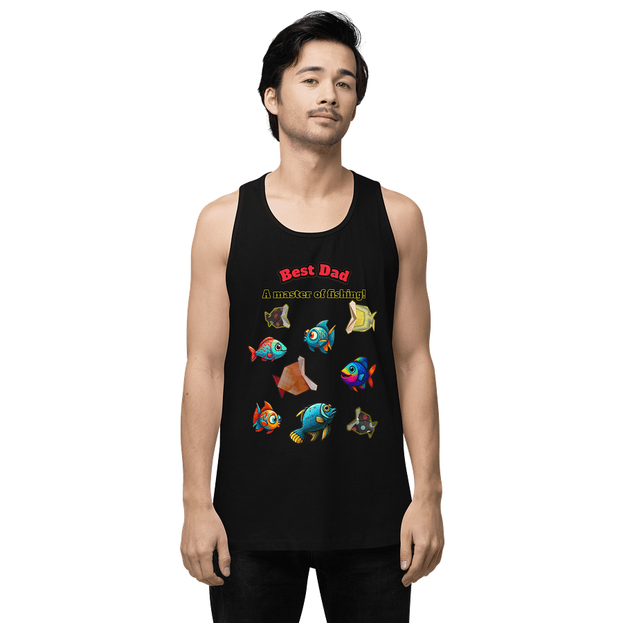 Best Dad Fishing Master Tank Top product image (1)