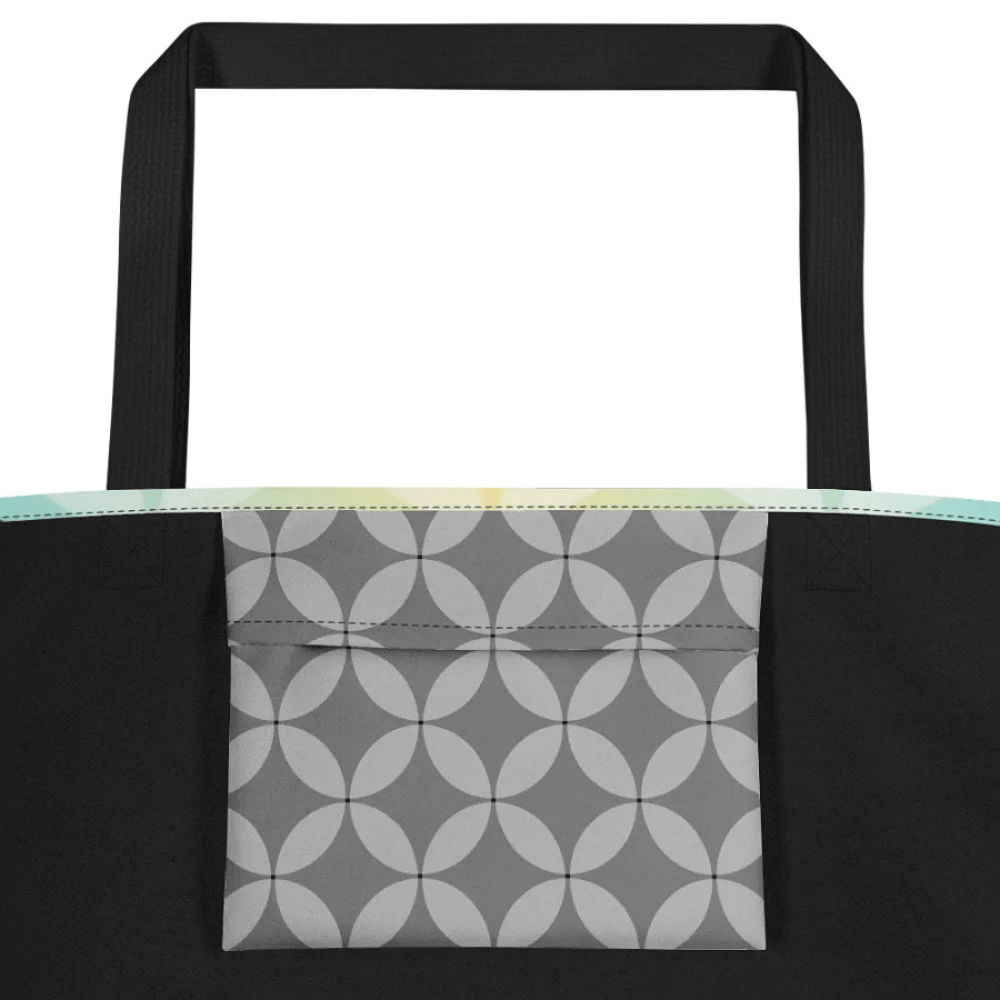 Harmony Circle Polyester Tote Bag product image (4)