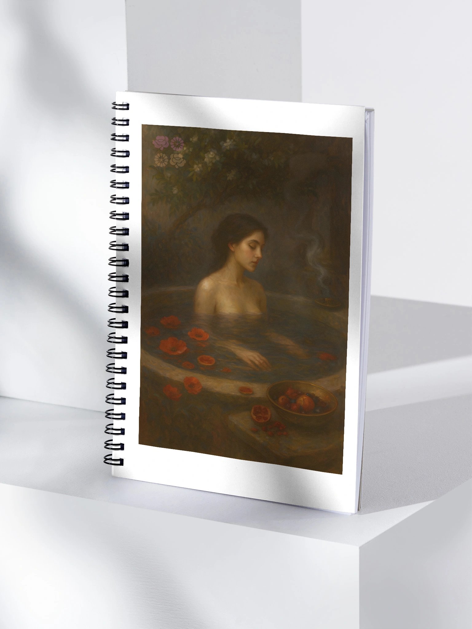 Fortuna Virilis Ritual Bath Spiral Notebook product image (4)