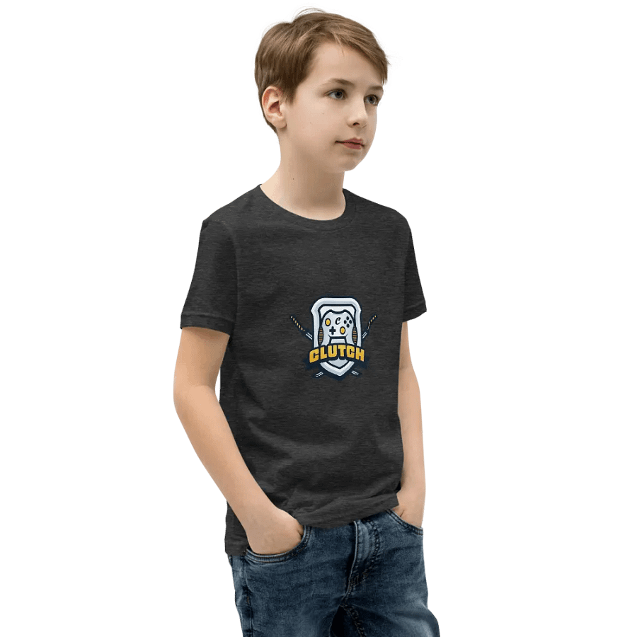 ClutchYT youth shirt product image (3)