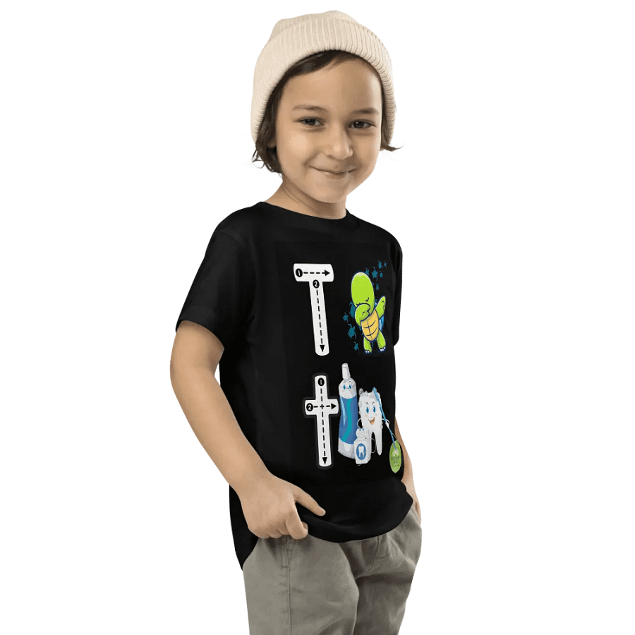 JoBeth Design Black 🐢 Tt Toddler T-Shirt 👚 product image (3)