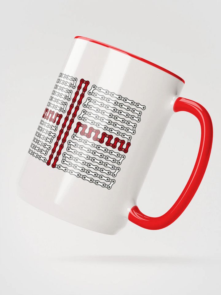 England Bike Chain Flag Coffee Mug product image (2)