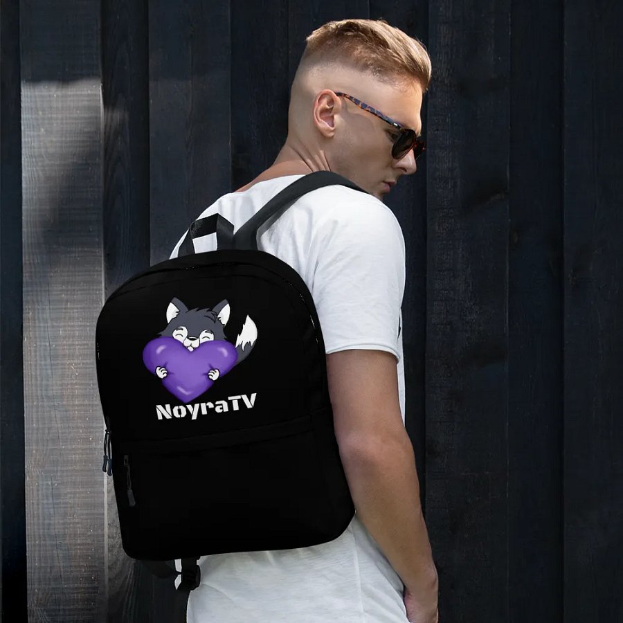Wolf Hug Heart All-Over Print Backpack product image (3)