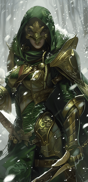 Demonforge Warrior The Emerald Guardian of the Frost product image (1)