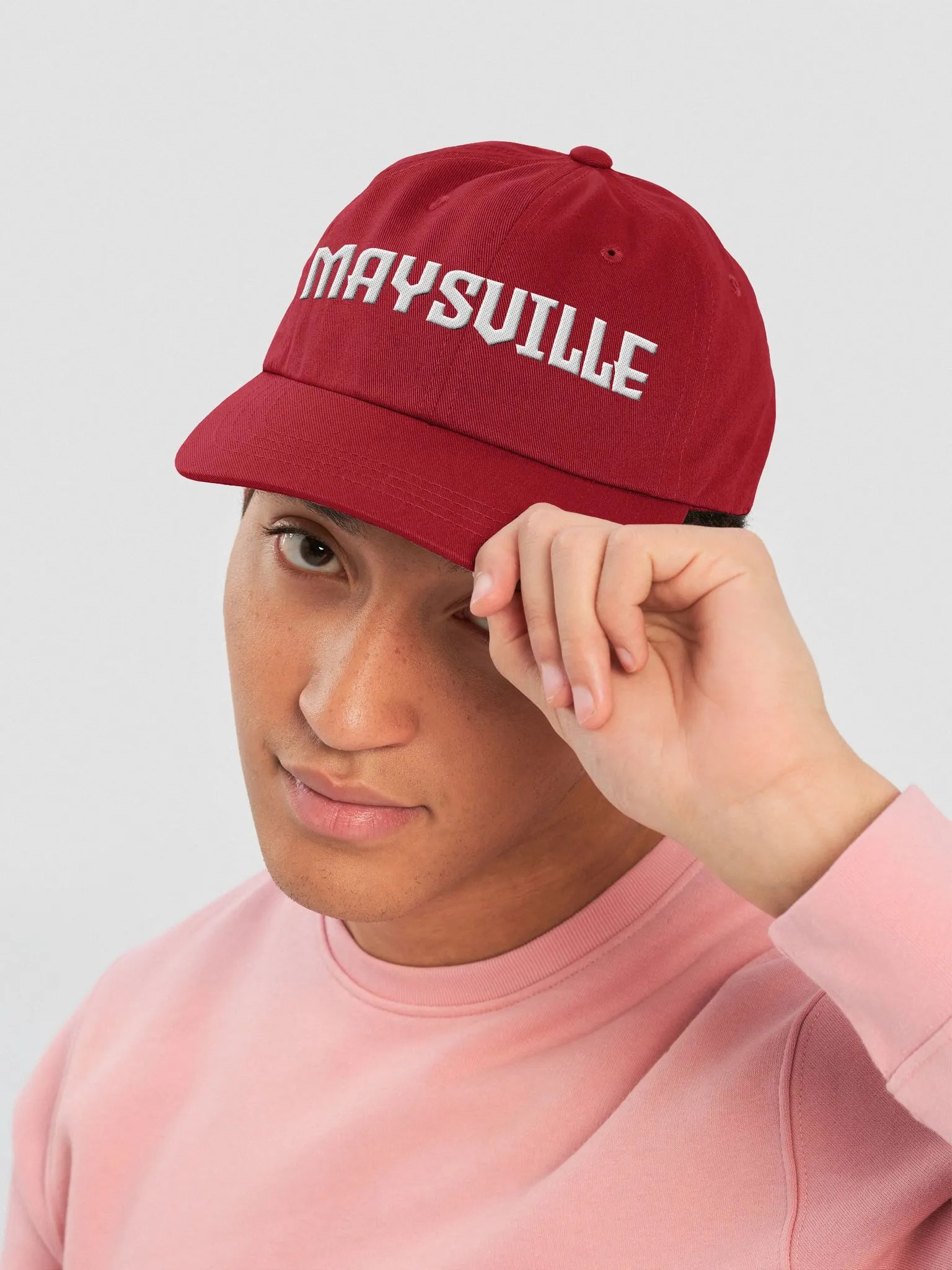 Maysville White Letters Dad Hat product image (27)