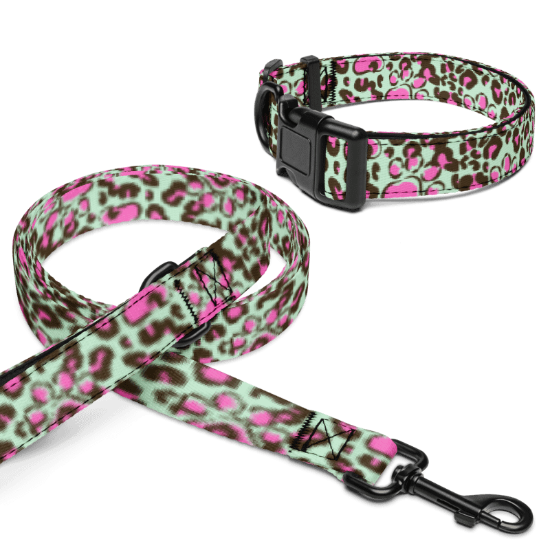 Vibrant Paws: Customizable Pet Collar & Leash Set product image (8)