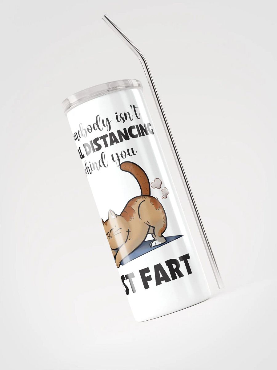 Funny Farting Car Tumbler: Keep Your Distance! product image (4)