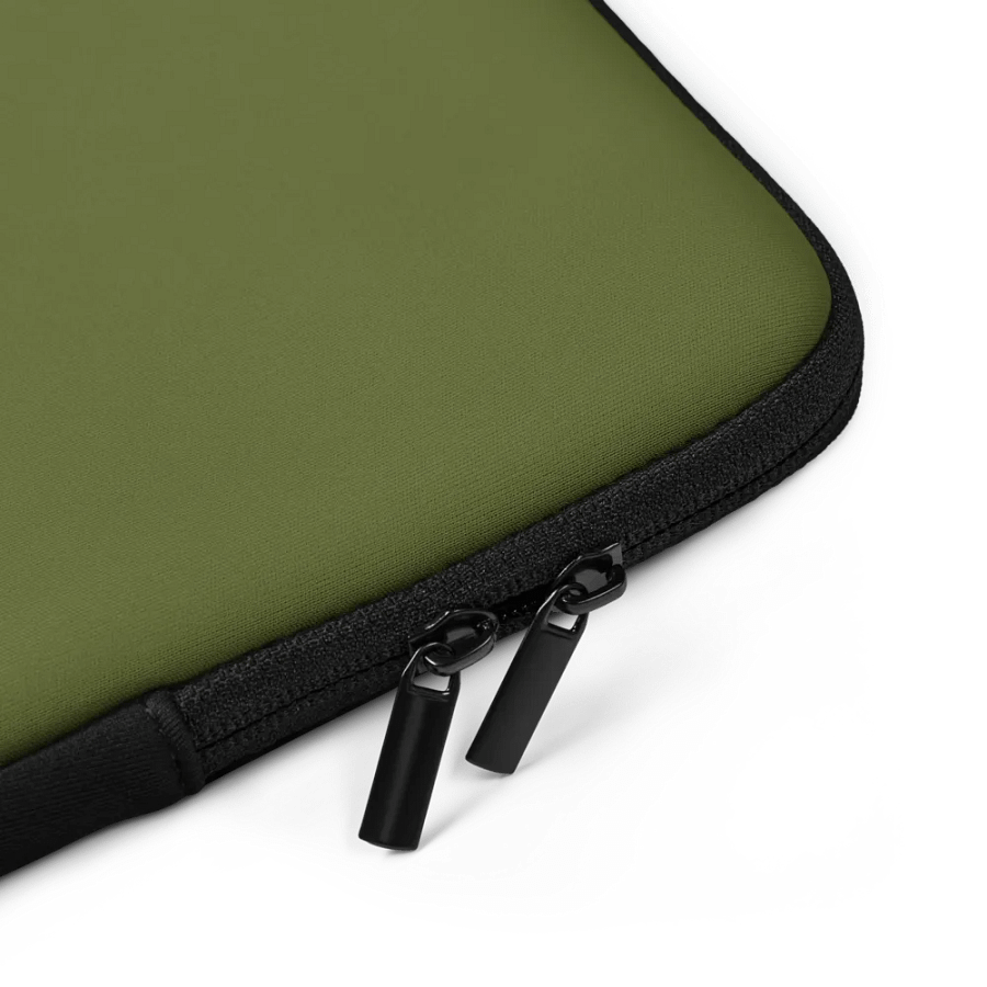 Green Laptop Sleeve product image (4)