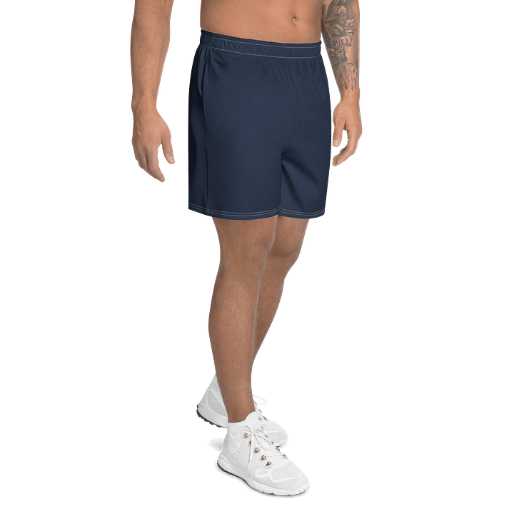 short de sport bleu navy product image (2)