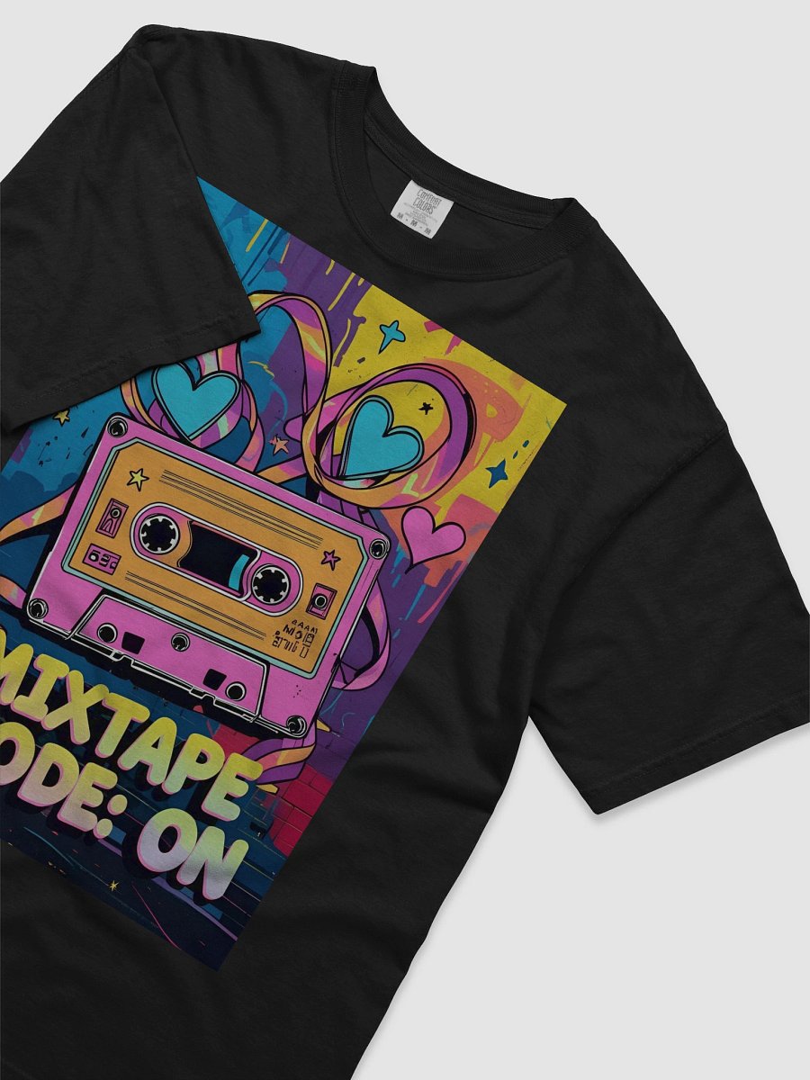 "Mixtape Mode On 80s Retro Tee" product image (13)