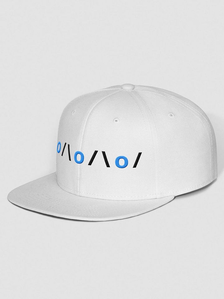Arms Up Text Art Embroidered Cap product image (2)