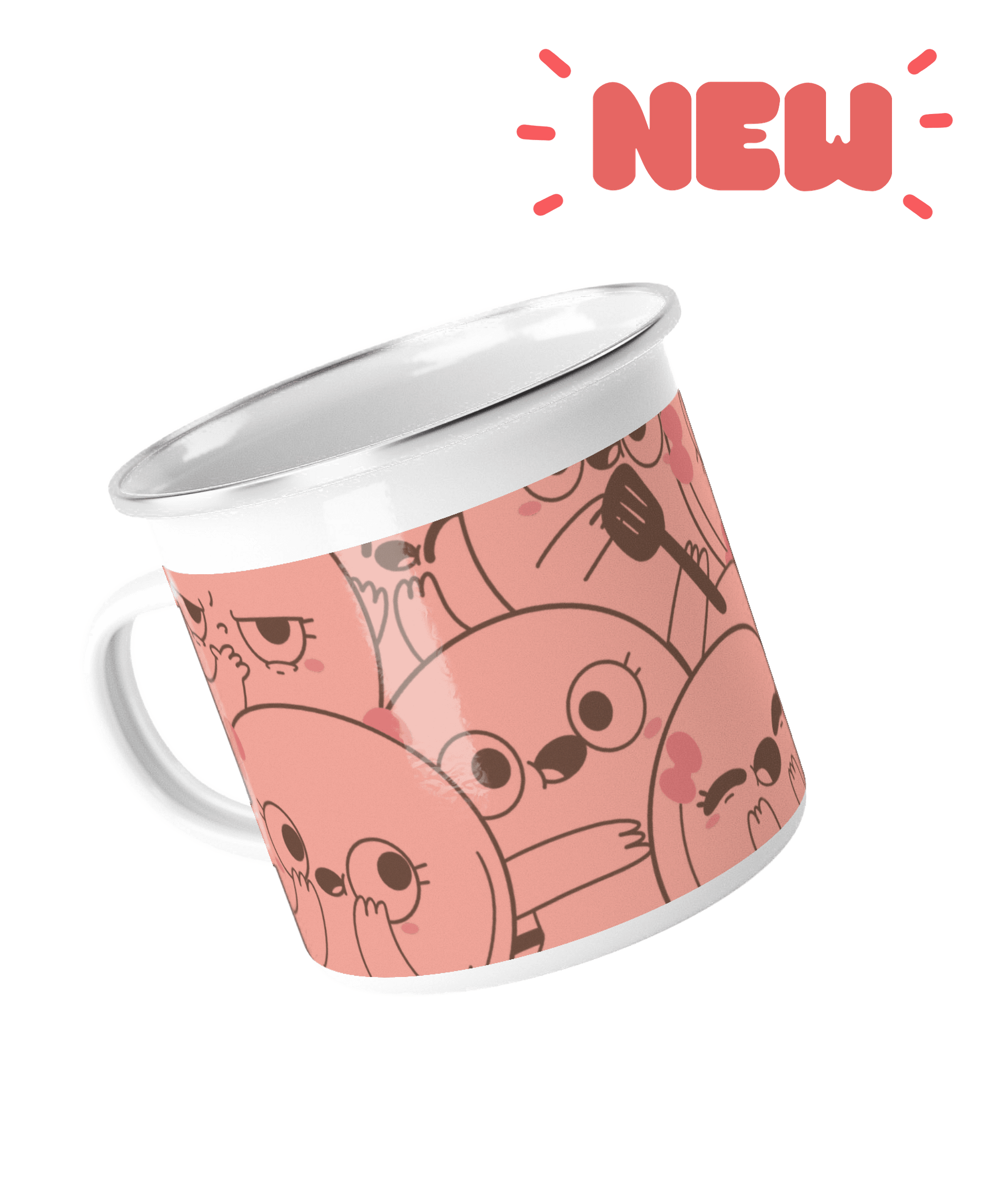 Pancake’s World | Enamel Mug product image (1)