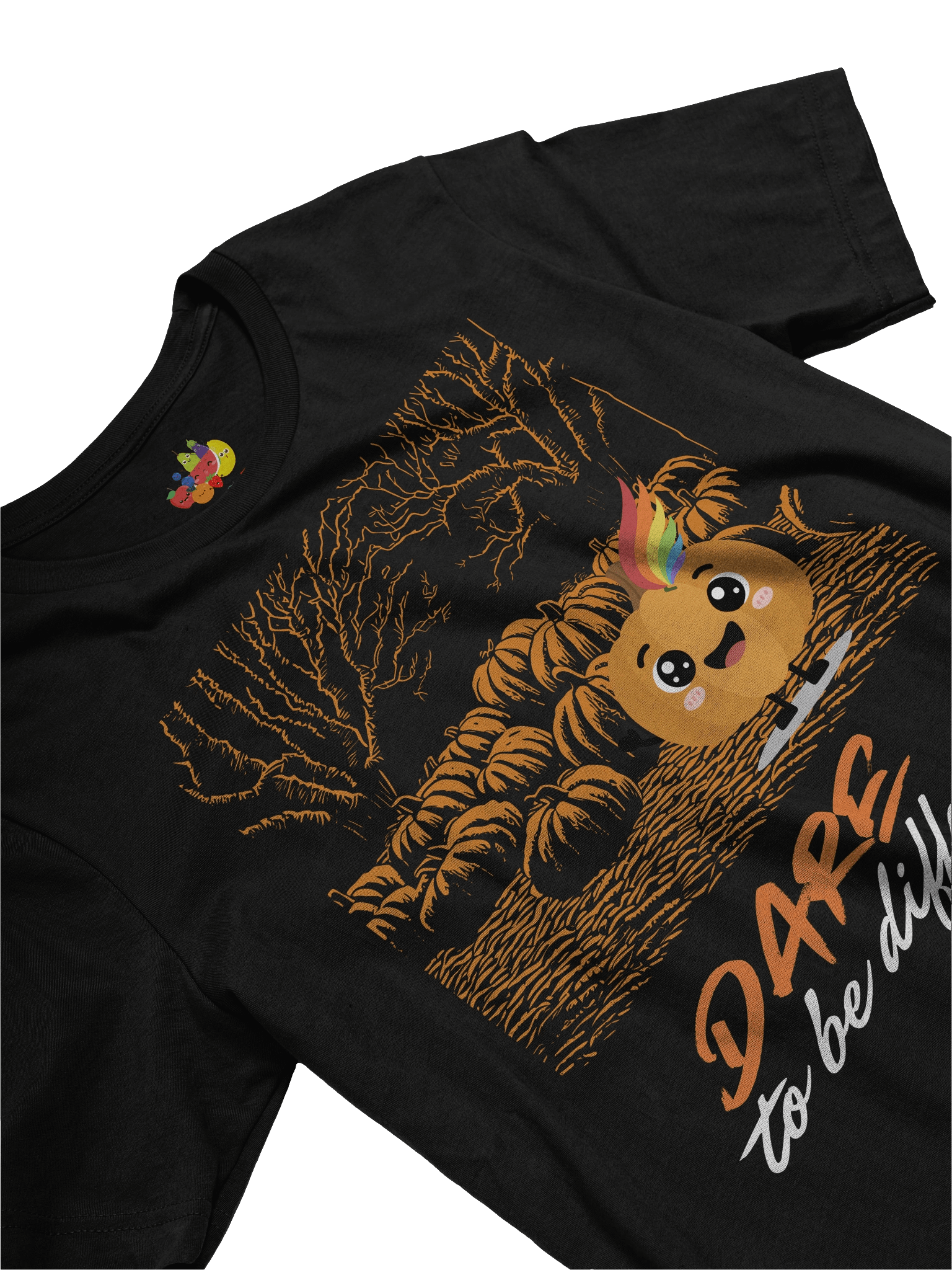 Dare to be Different Pride Pumpkin Tee (Unisex) product image (3)