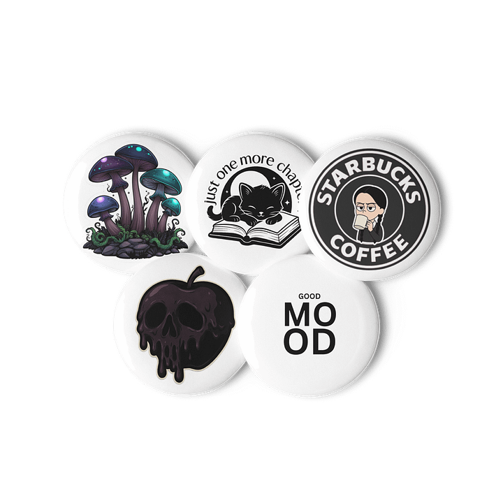 Moody Pin Button Set product image (3)
