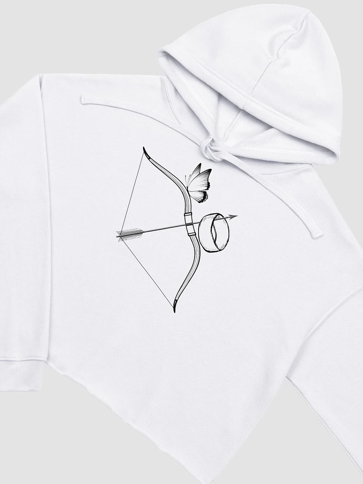 Bow, Arrow, Cuff & Butterfly Crop Hoodie product image (9)