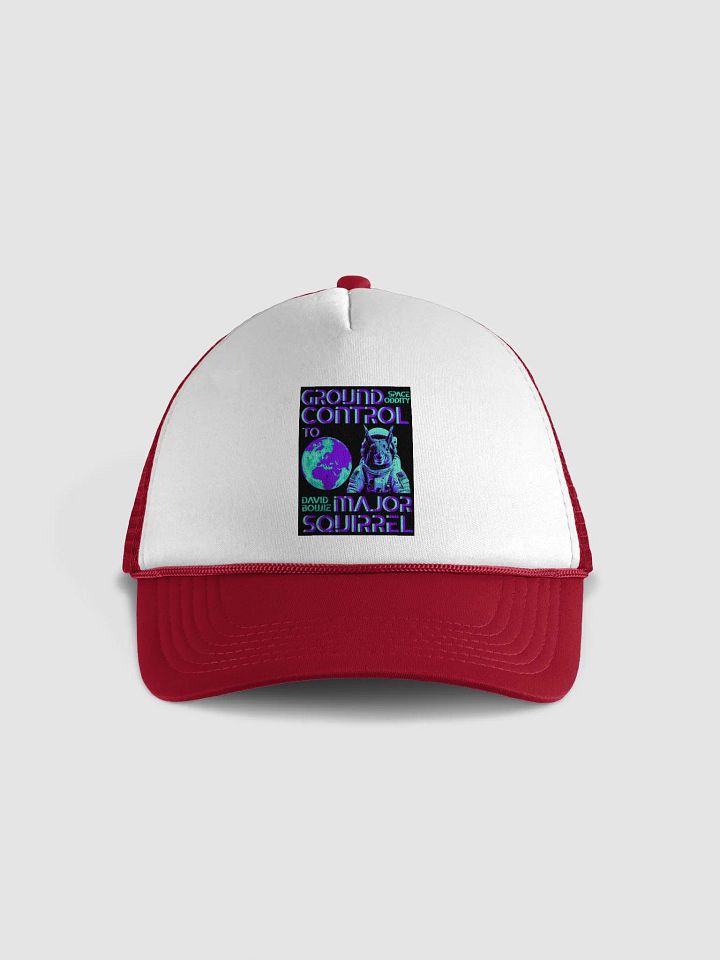Space Oddity Squirrel Trucker Hat product image (1)
