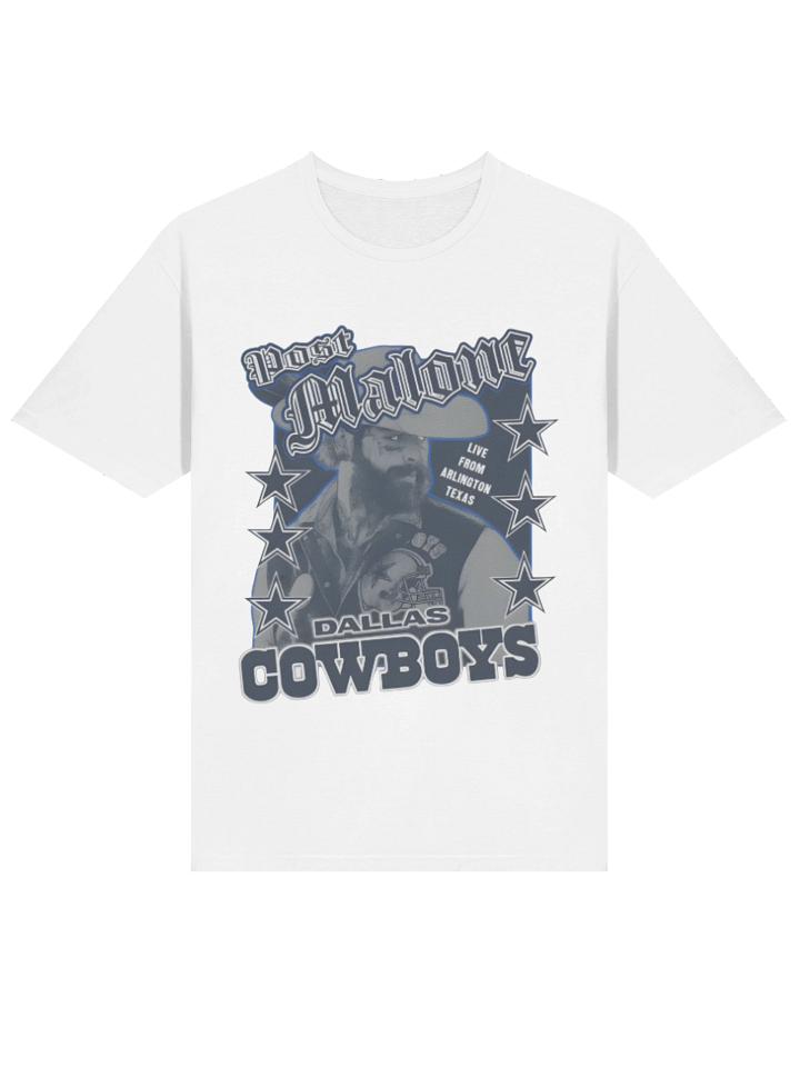 Post Malone Dallas Cowboys T-shirt product image (2)