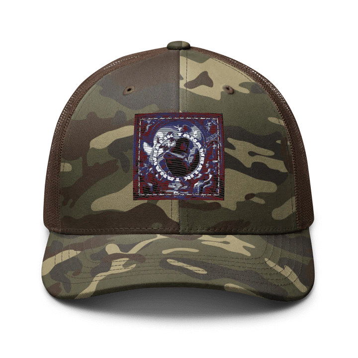 Balik Tanaw Homeless Artistic Camo Trucker Hat product image (1)