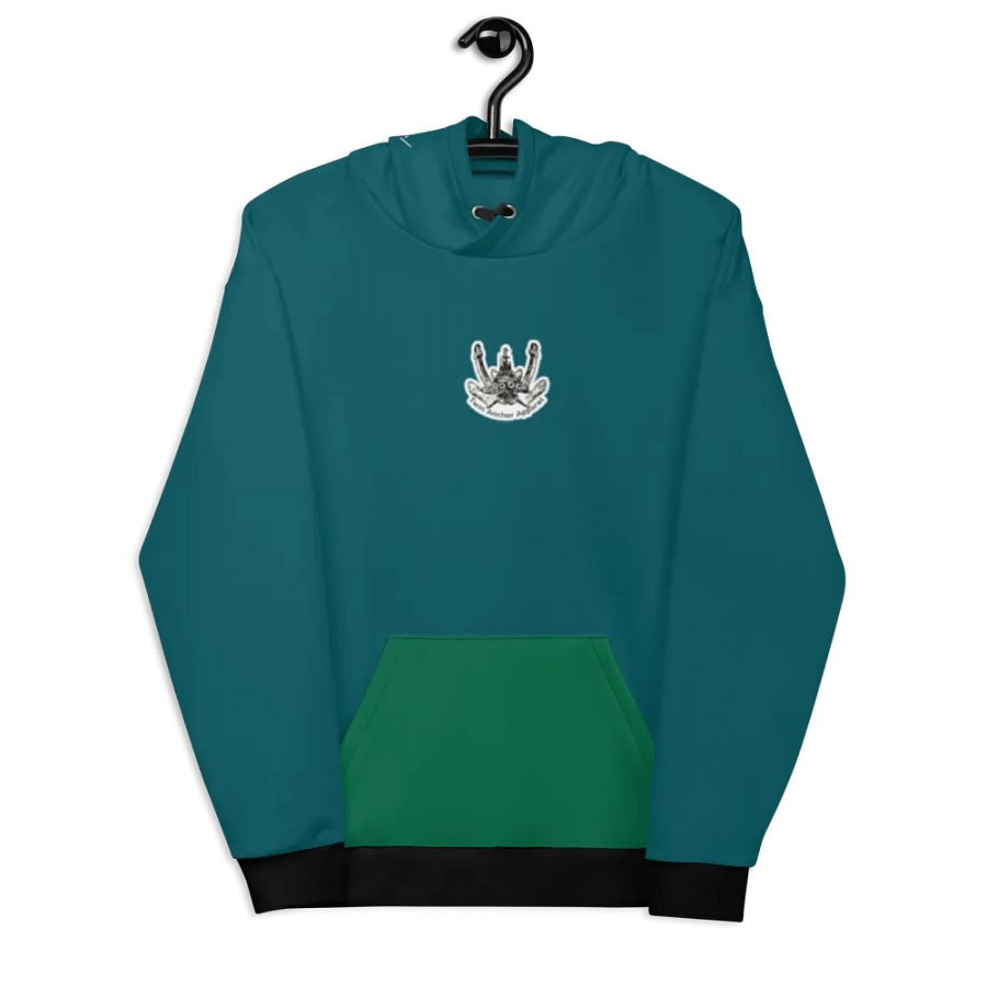 Teal Anchor Hoodie product image (7)