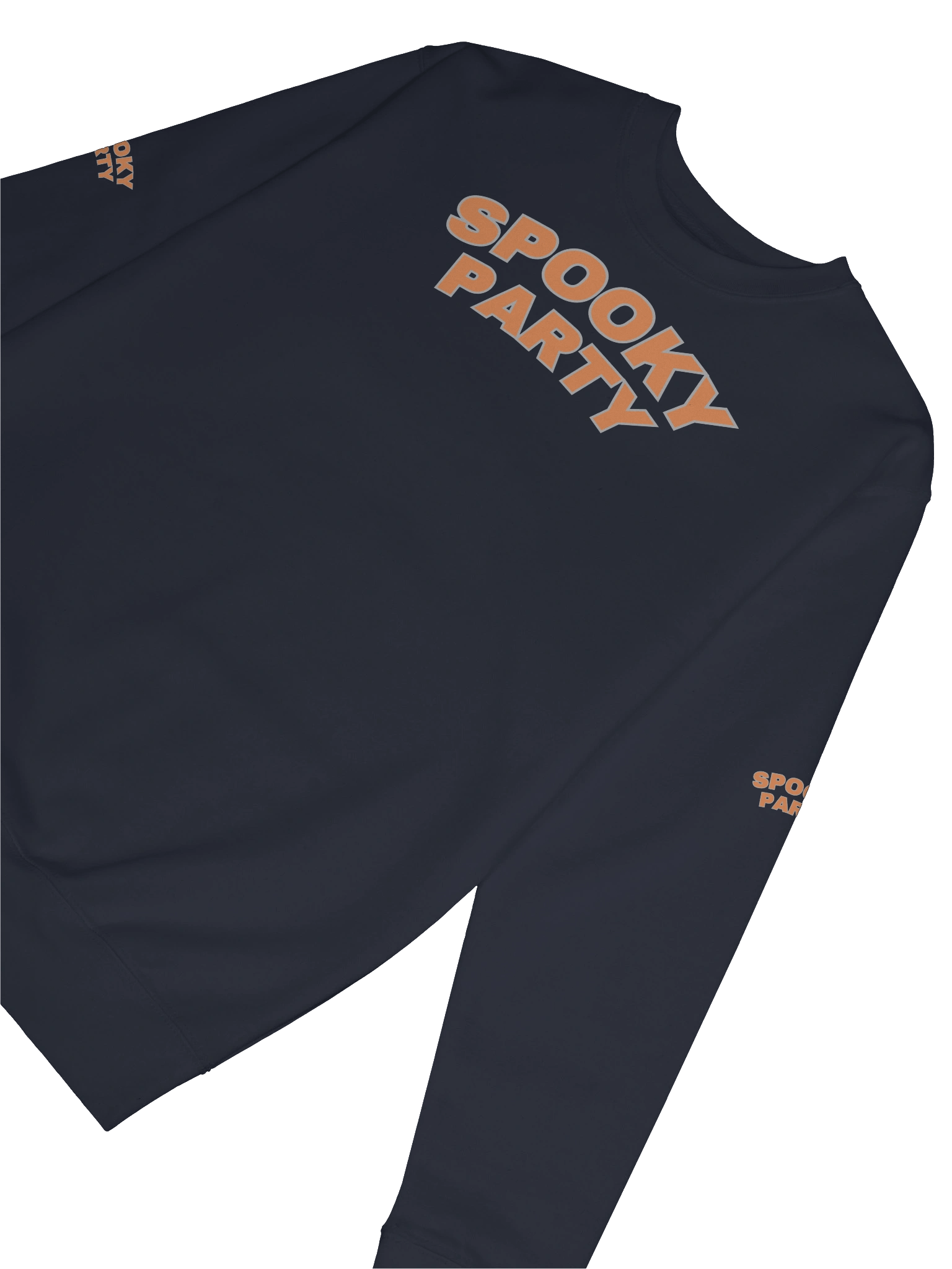 “Spooky Party Typography Sweatshirt – Halloween Fun” product image (32)