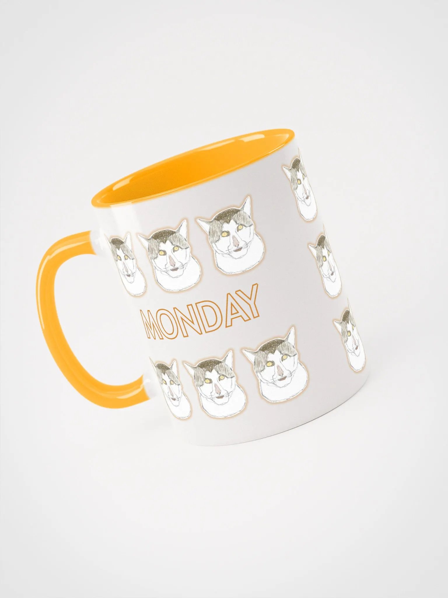 Monday Cat Mug product image (3)