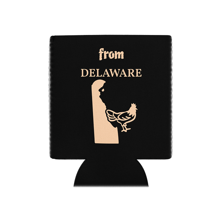 Sassy Delaware Stylized Can Cooler product image (1)